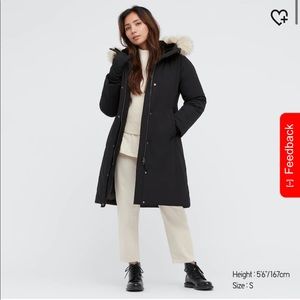 ULTRA WARM HYBRID DOWN LONG COAT - Uniqlo